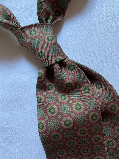 Handmade Vintage Tie #1219 - Image 2