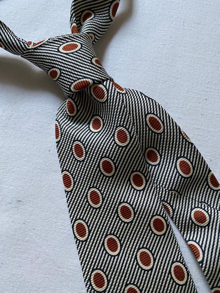 Handmade Vintage Tie #1263 - Image 3