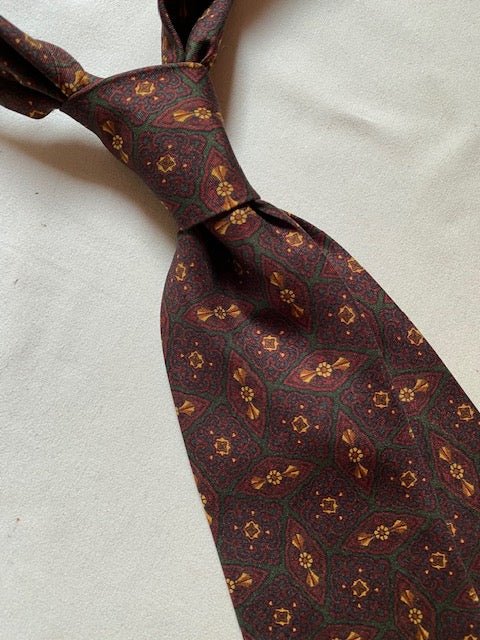 Handmade Vintage Tie #1197 - Image 2