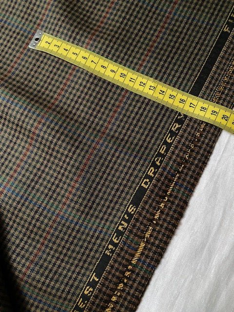 Vintage Fabric for Suit or Jacket #6124 - Image 4