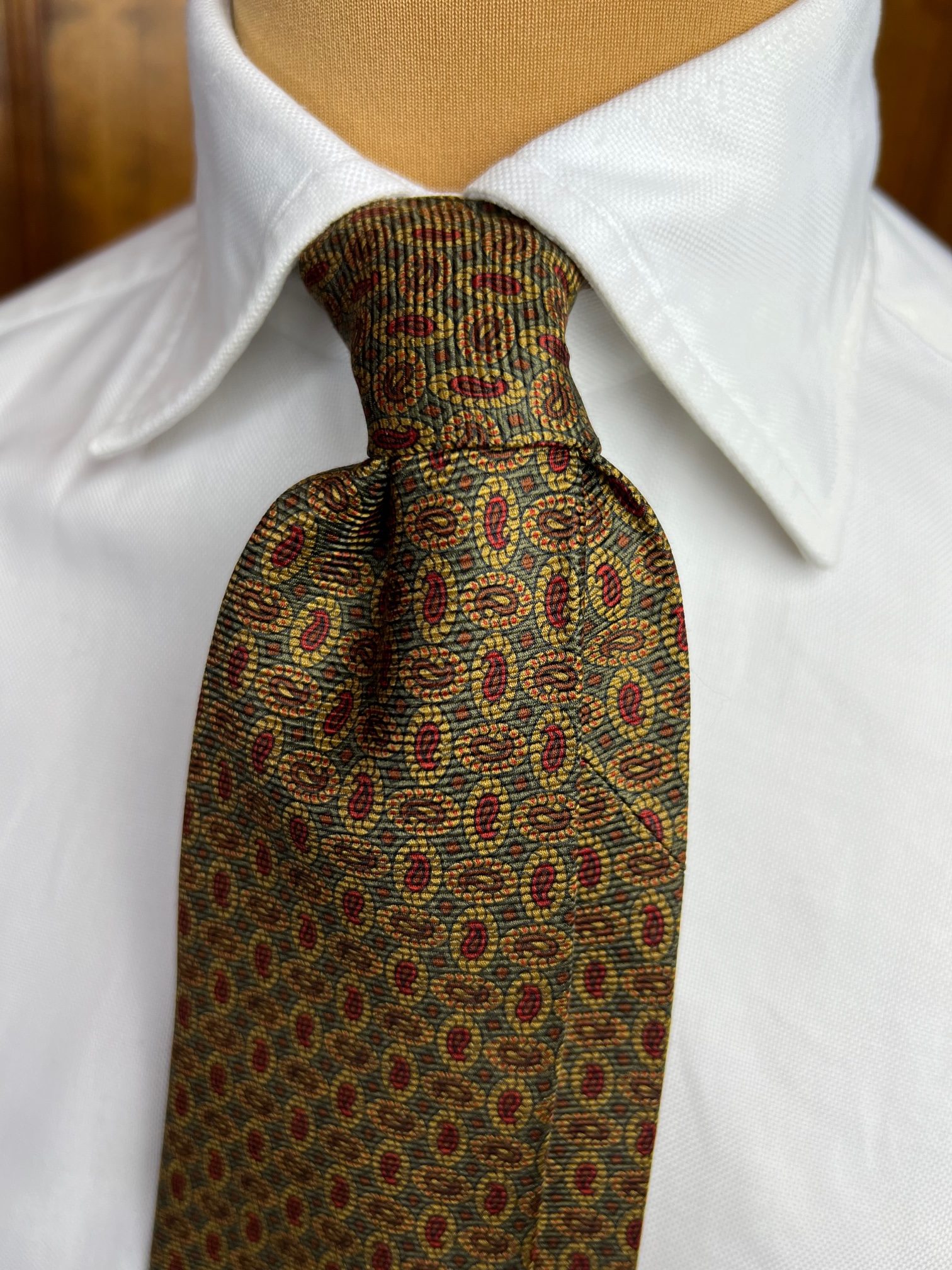 Handmade Vintage Tie #1193 - Image 4