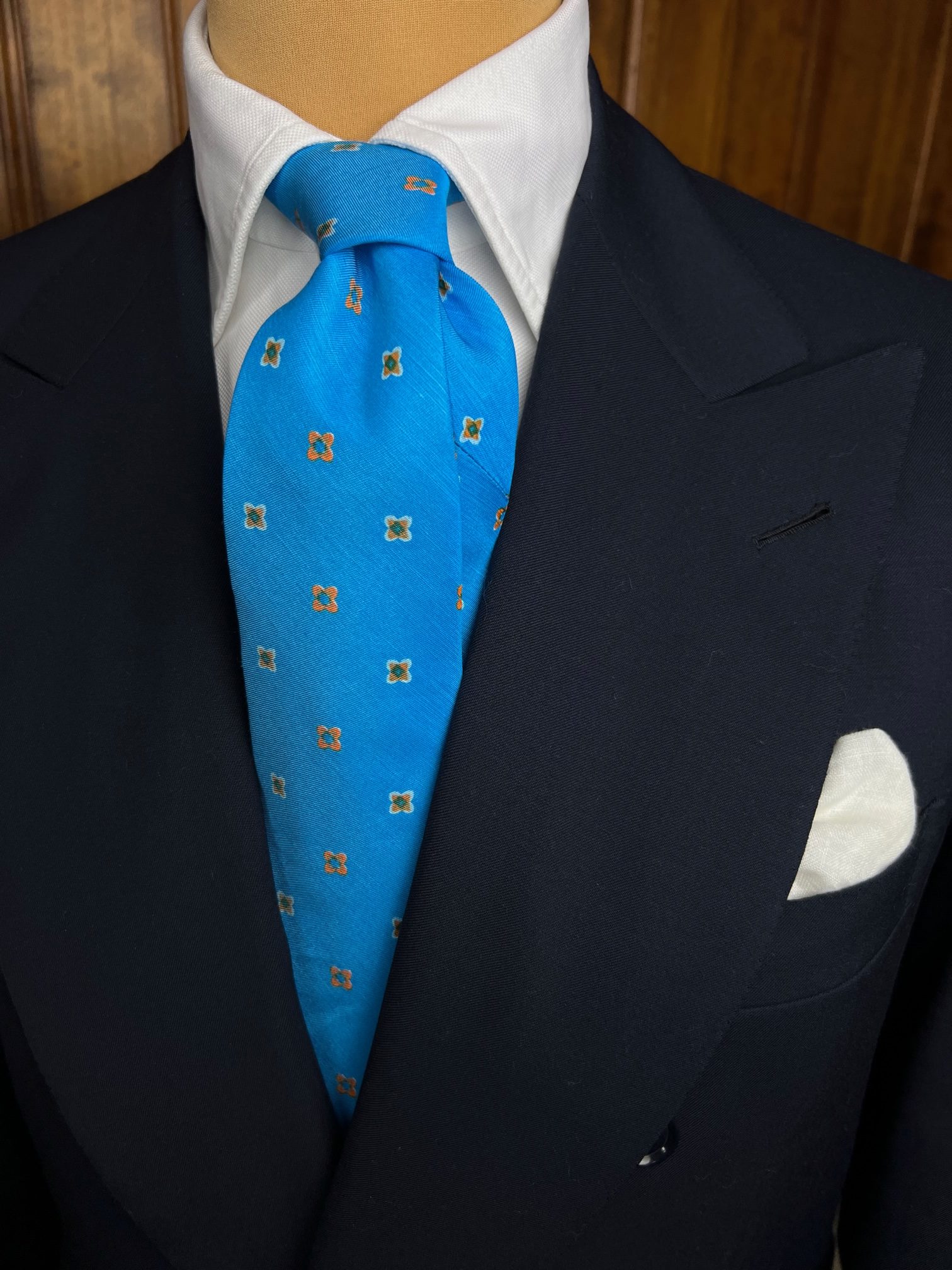 Handmade Vintage Tie #1108 - Image 3