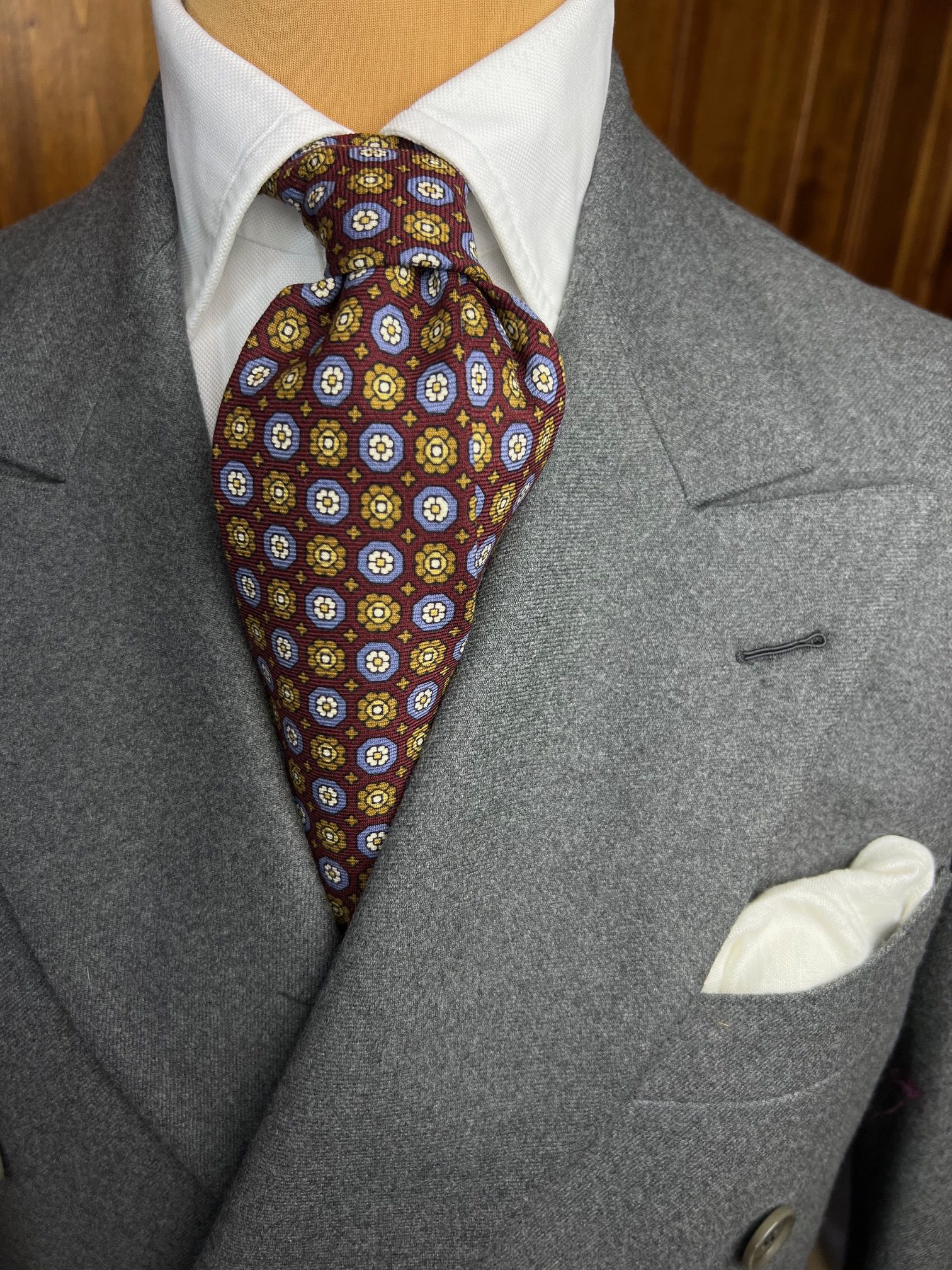 Handmade Vintage Tie #1034 - Image 3