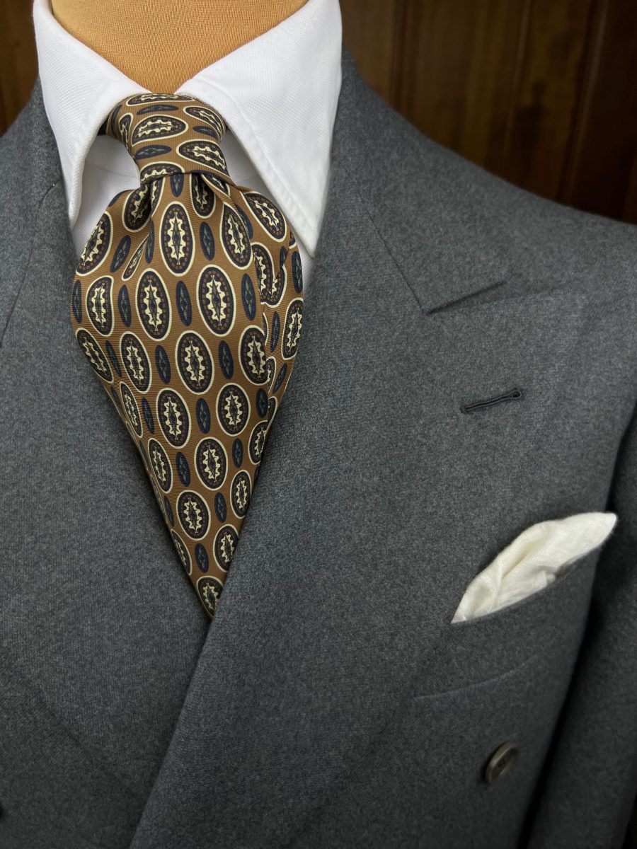 Handmade Vintage Tie #1376 - Image 4