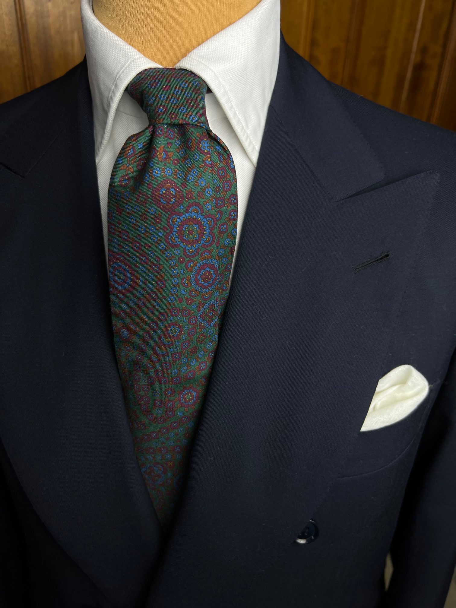 Handmade Vintage Tie #1450 - Image 4