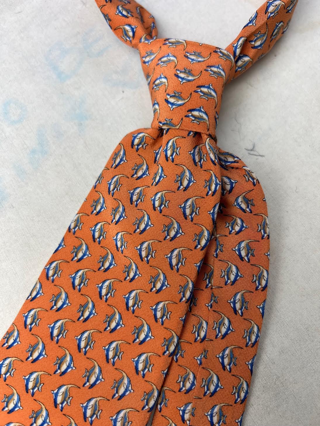 Handmade Vintage Tie #1514 - Image 4
