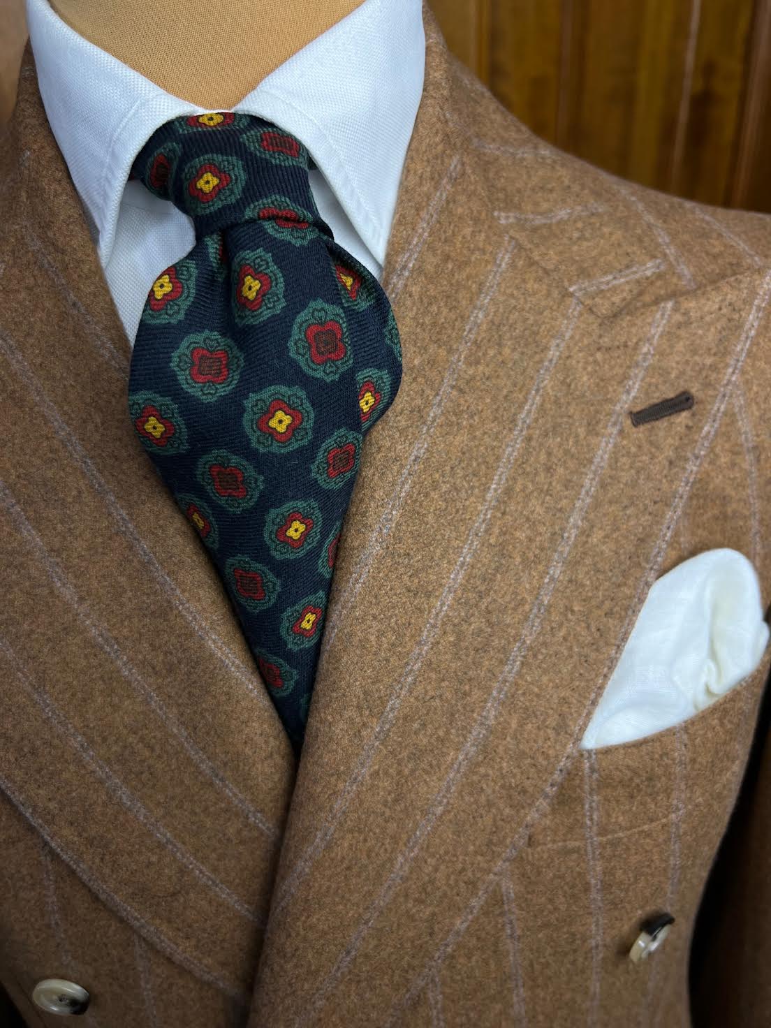 Handmade Vintage Tie #1537 - Image 3