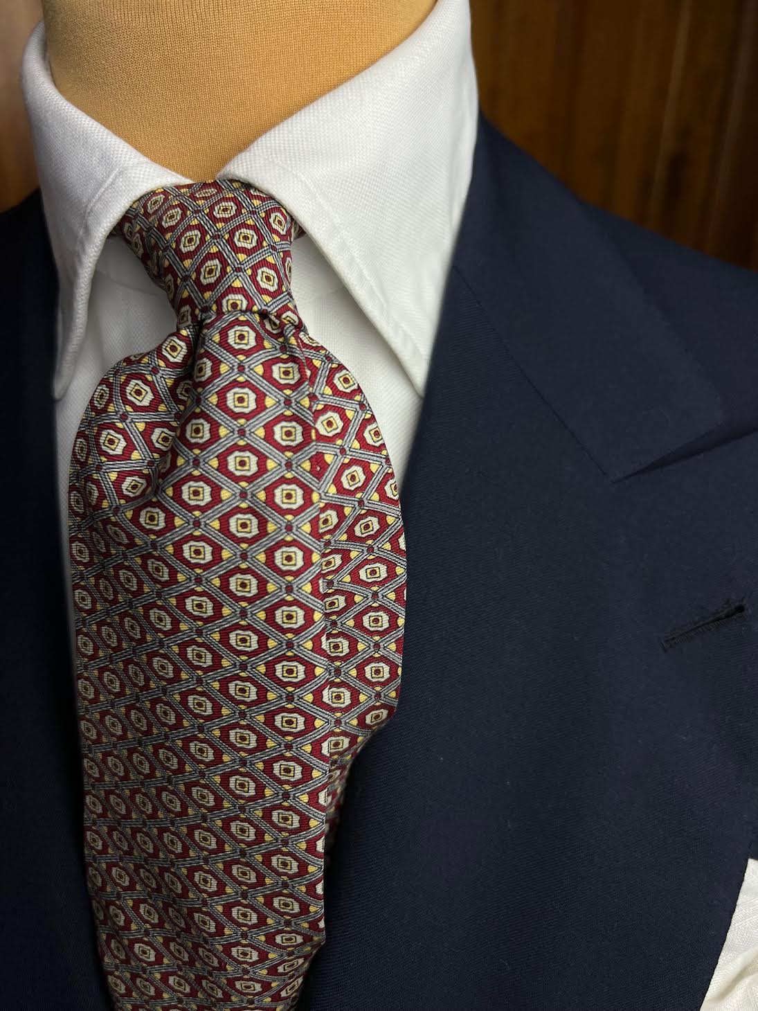 Handmade Vintage Tie #1545 - Image 4