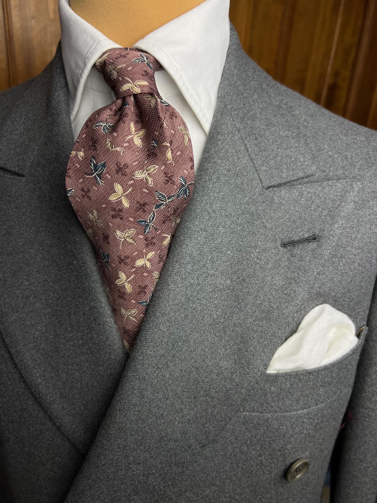 Handmade Vintage Tie #1544 - Image 3