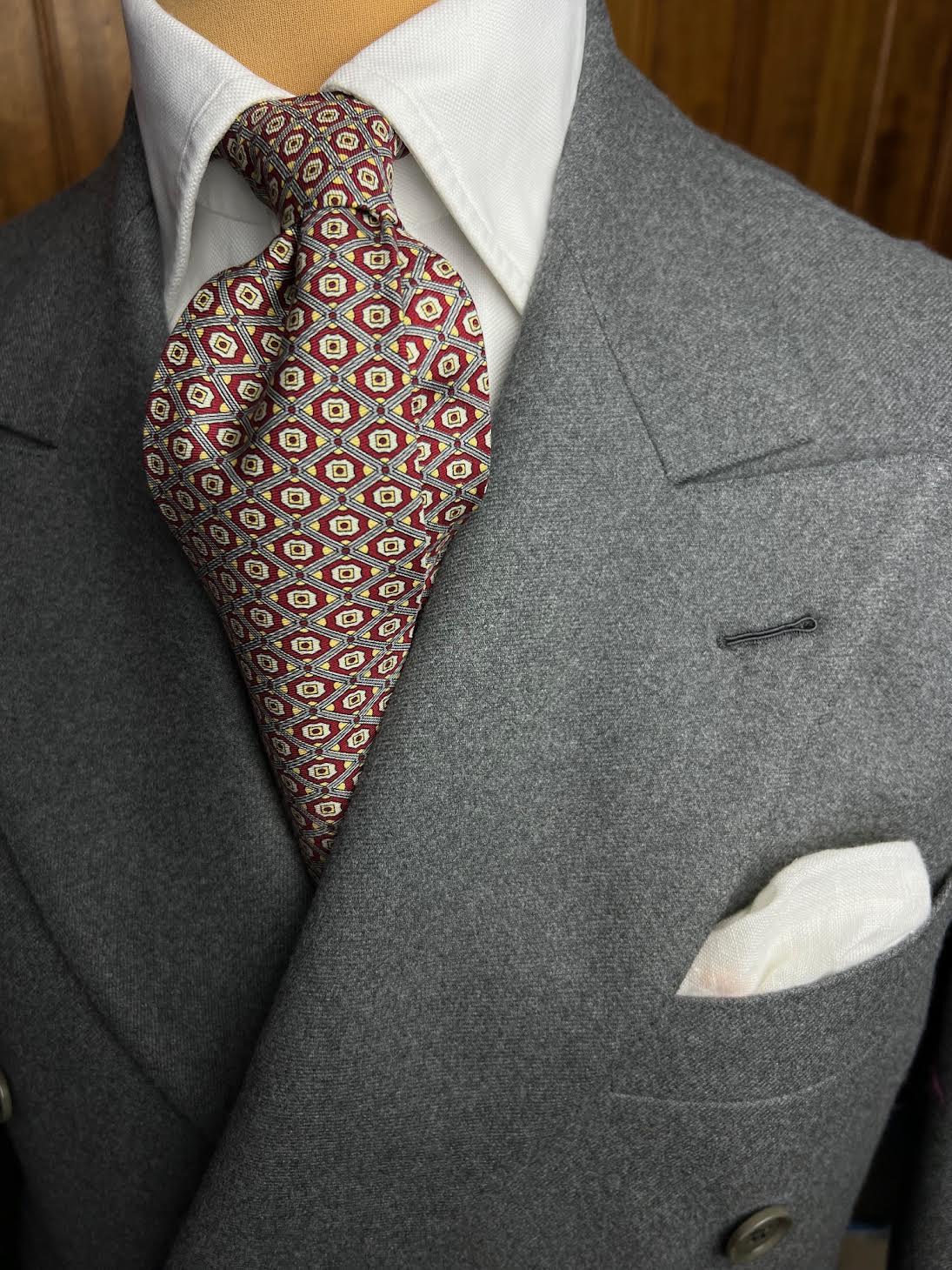 Handmade Vintage Tie #1545 - Image 2