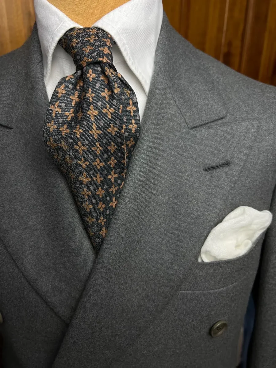 Handmade Vintage Tie #1536 - Image 4