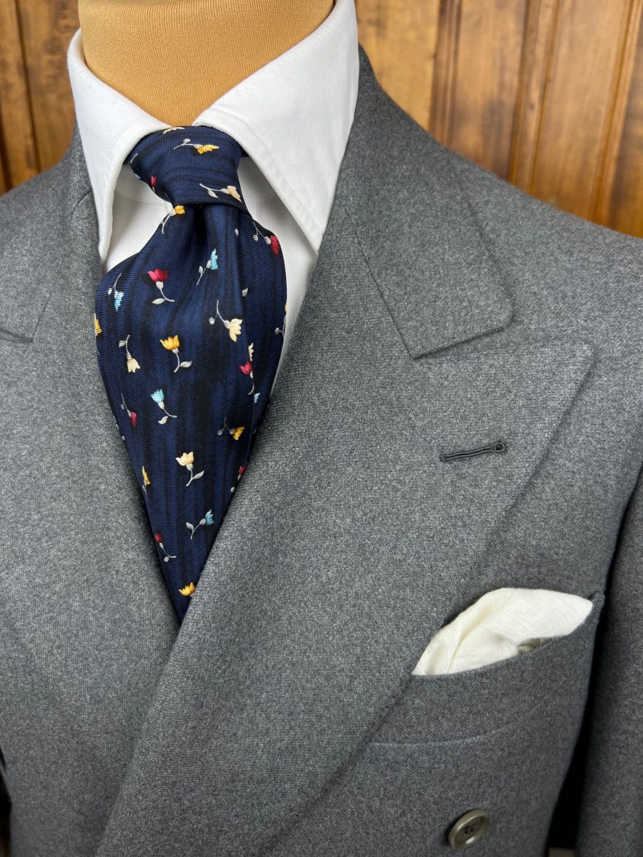 Handmade Vintage Tie #1568 - Image 4