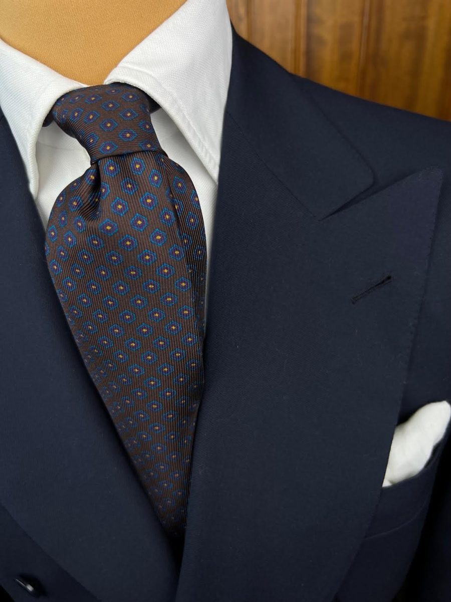 Handmade Lined Tie #8035 - Image 3