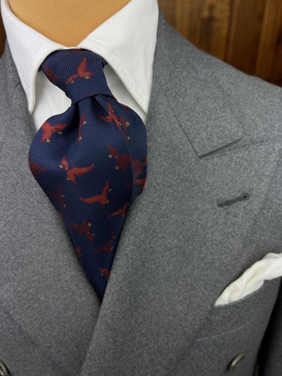 Handmade Vintage Tie #1585 - Image 4