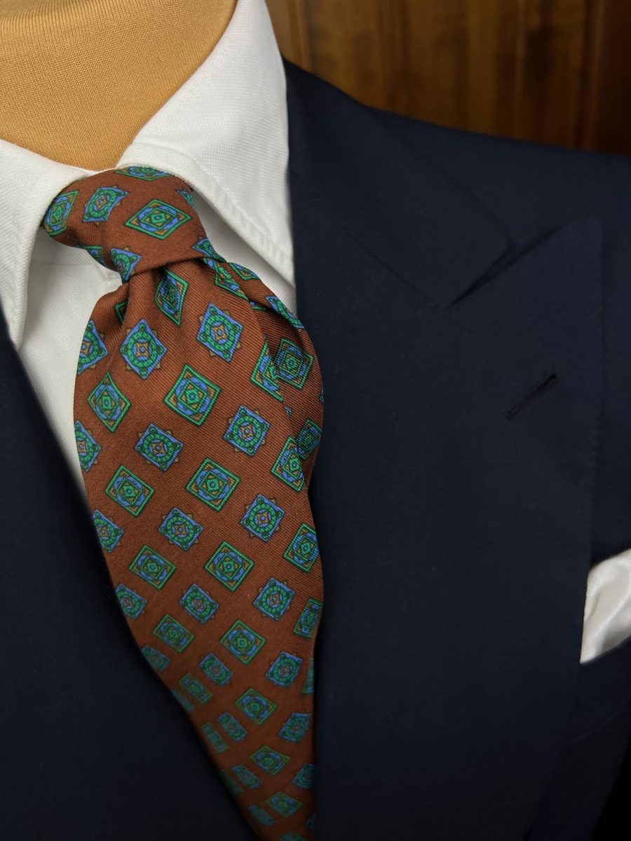 Handmade Vintage Tie #1587 - Image 3