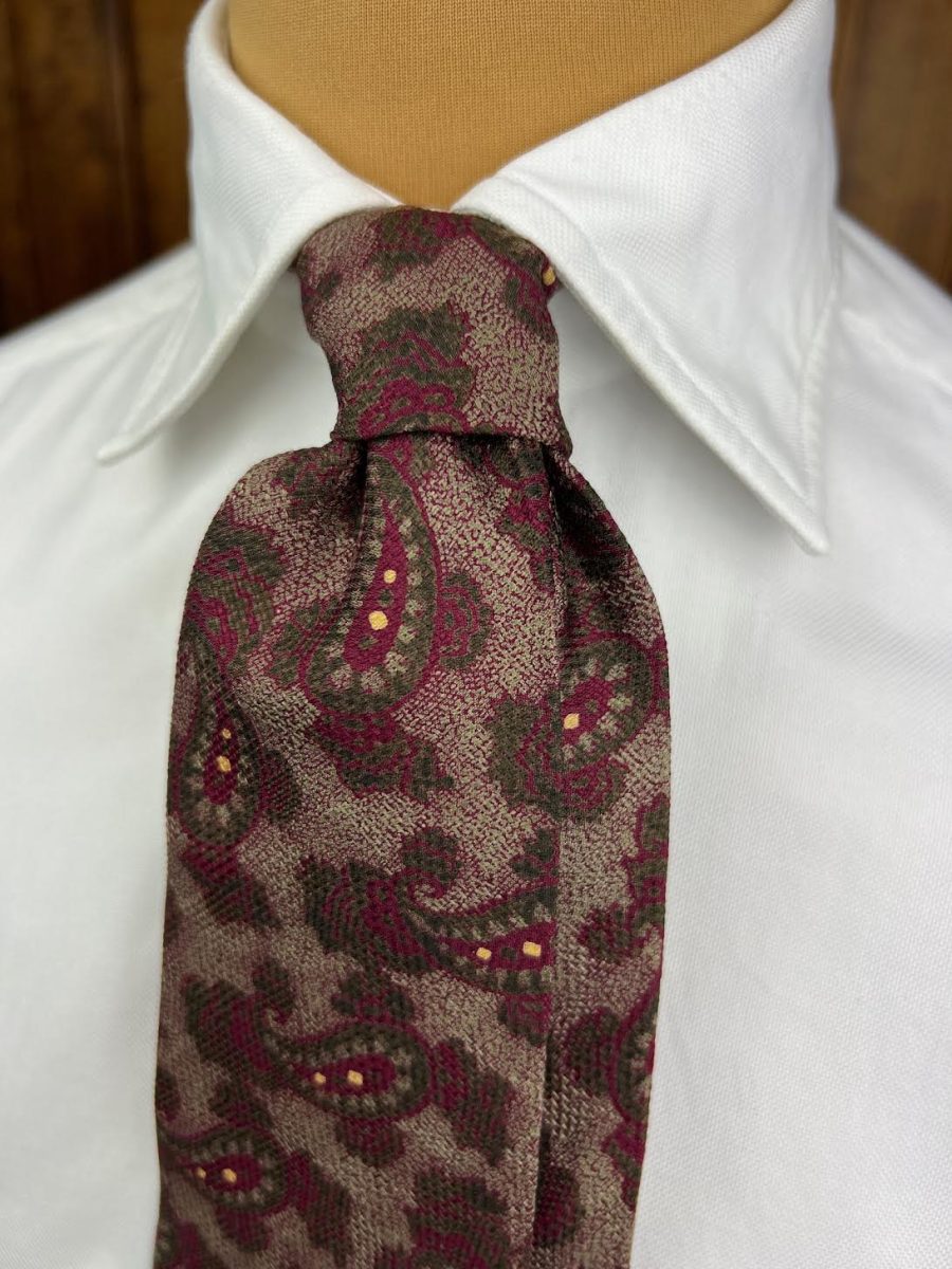 Handmade Vintage Tie #1600 - Image 3