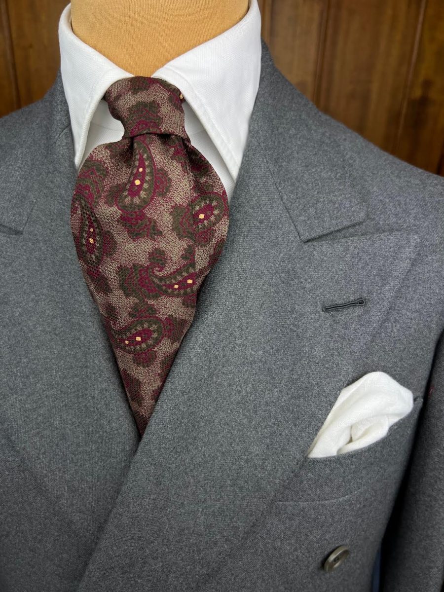 Handmade Vintage Tie #1600 - Image 6