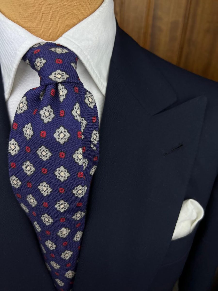 Handmade Vintage Tie #1655 - Image 5
