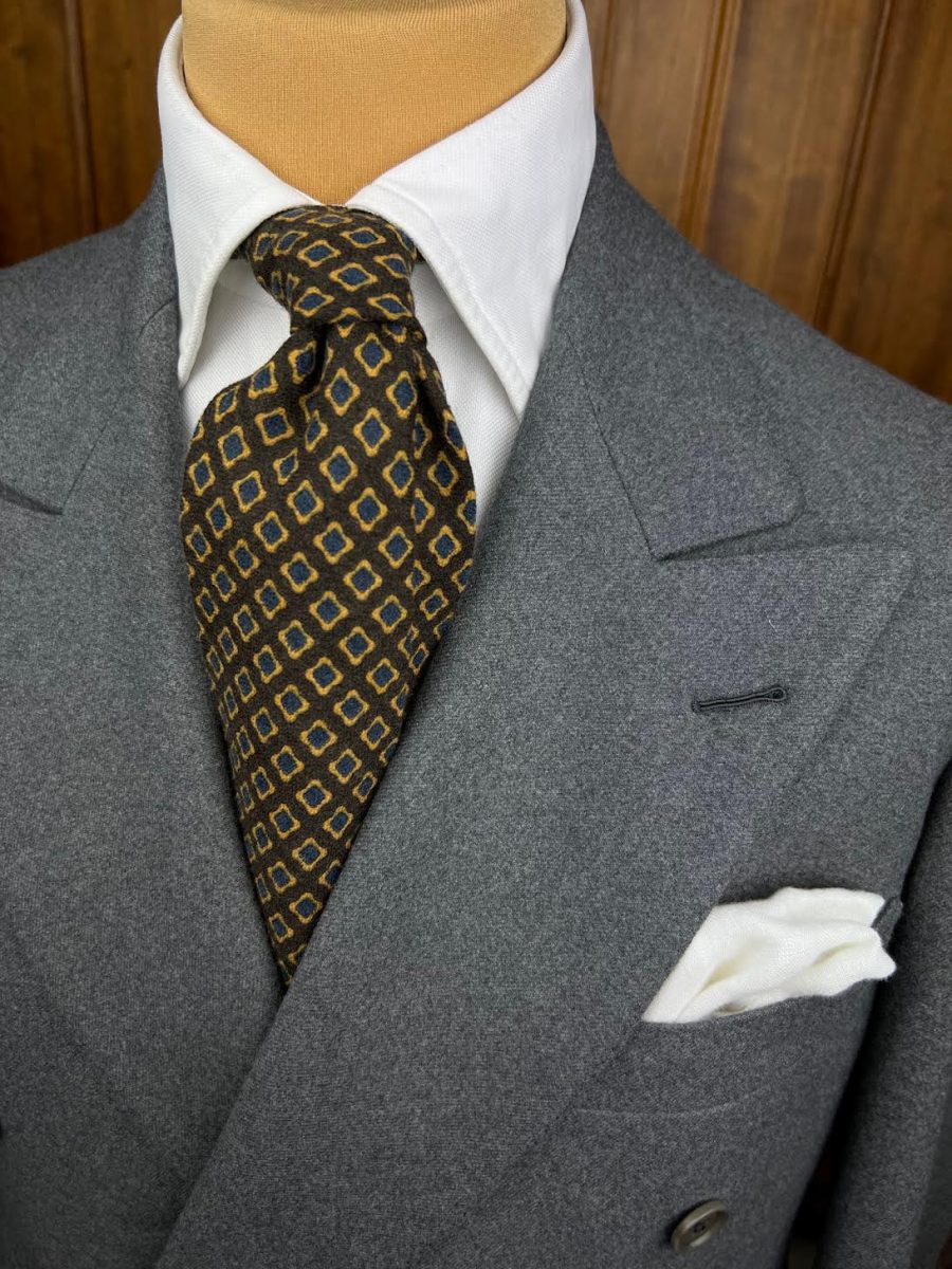 Handmade Vintage Tie #1668 - Image 3