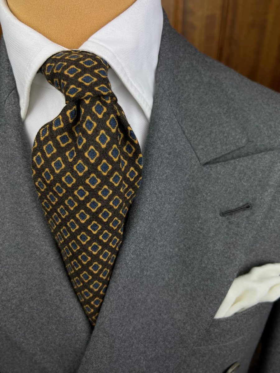 Handmade Vintage Tie #1668 - Image 4