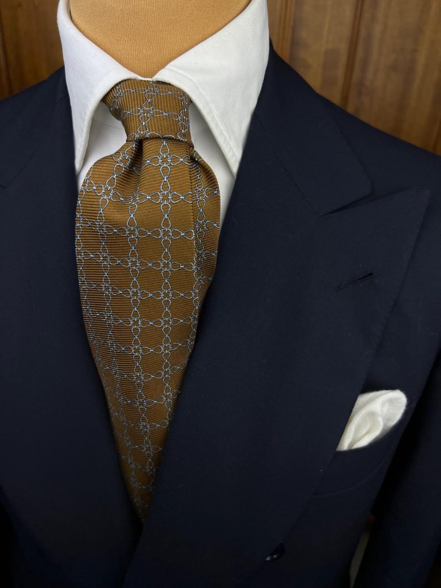 Handmade Vintage Tie #1708 - Image 3