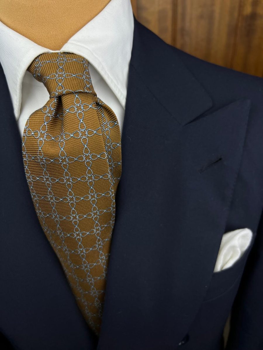 Handmade Vintage Tie #1708 - Image 4