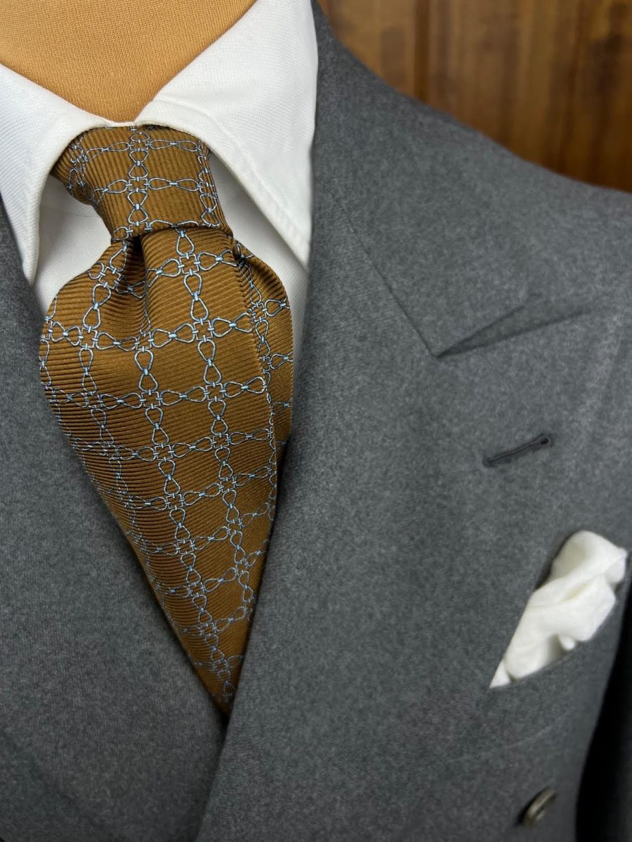 Handmade Vintage Tie #1708 - Image 6
