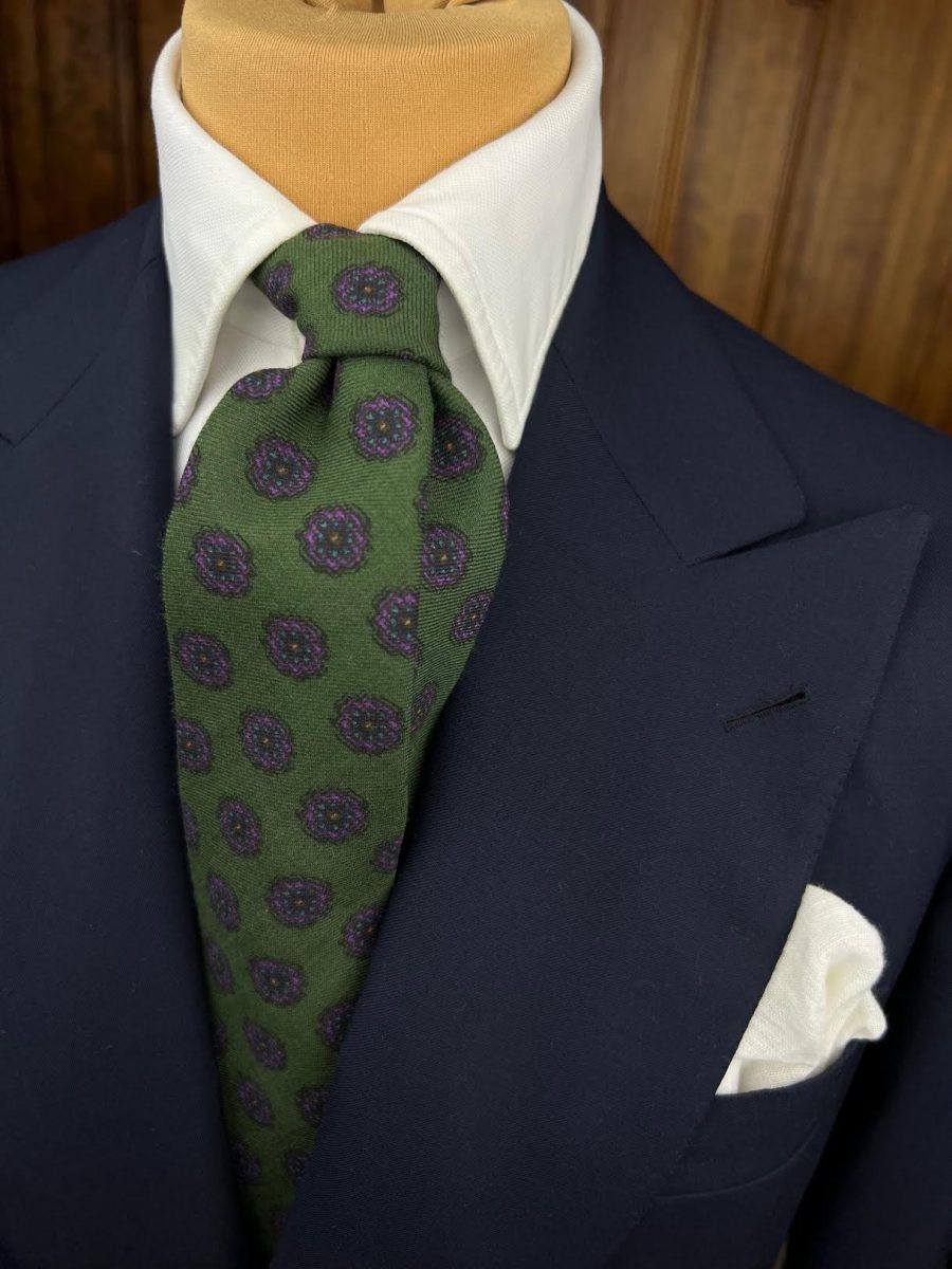 Handmade Vintage Tie #1725 - Image 4