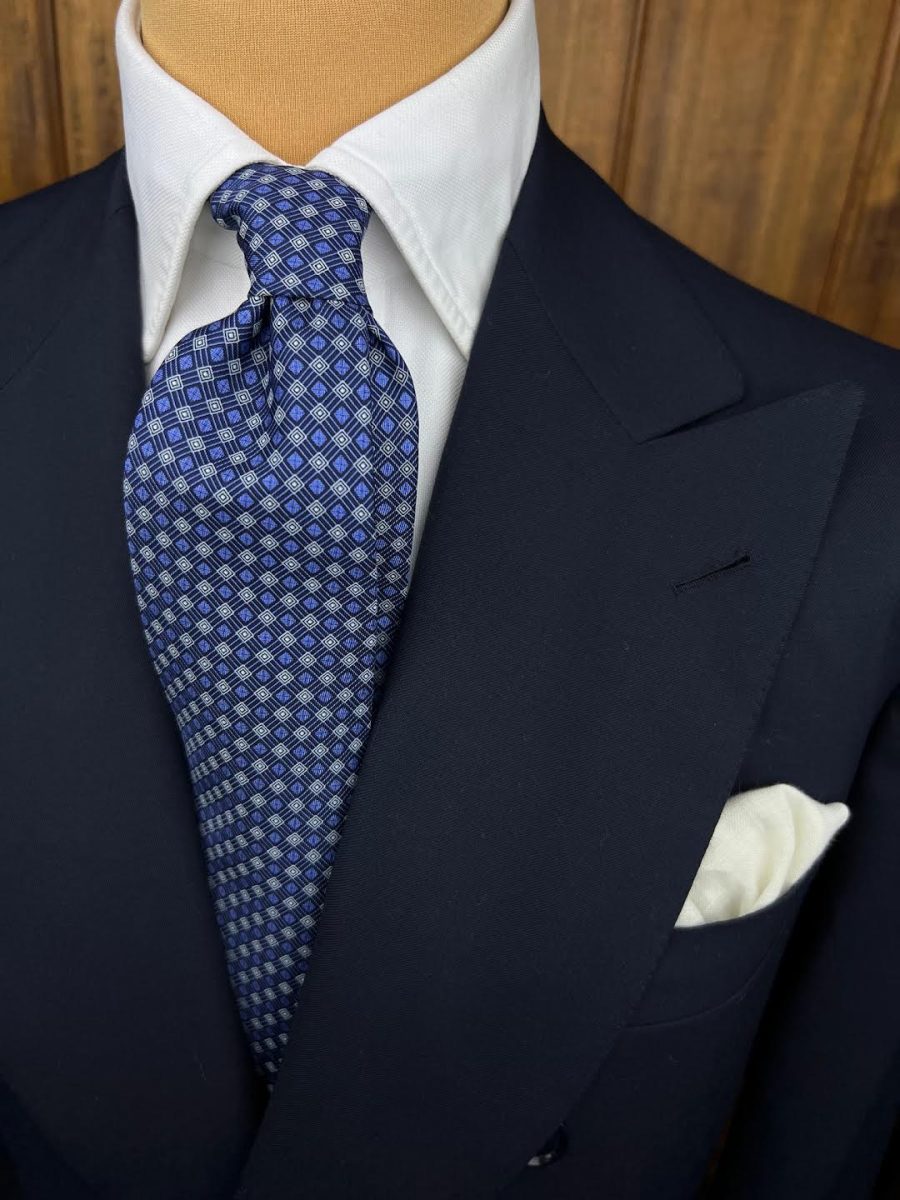 Handmade Vintage Tie #1728 - Image 4