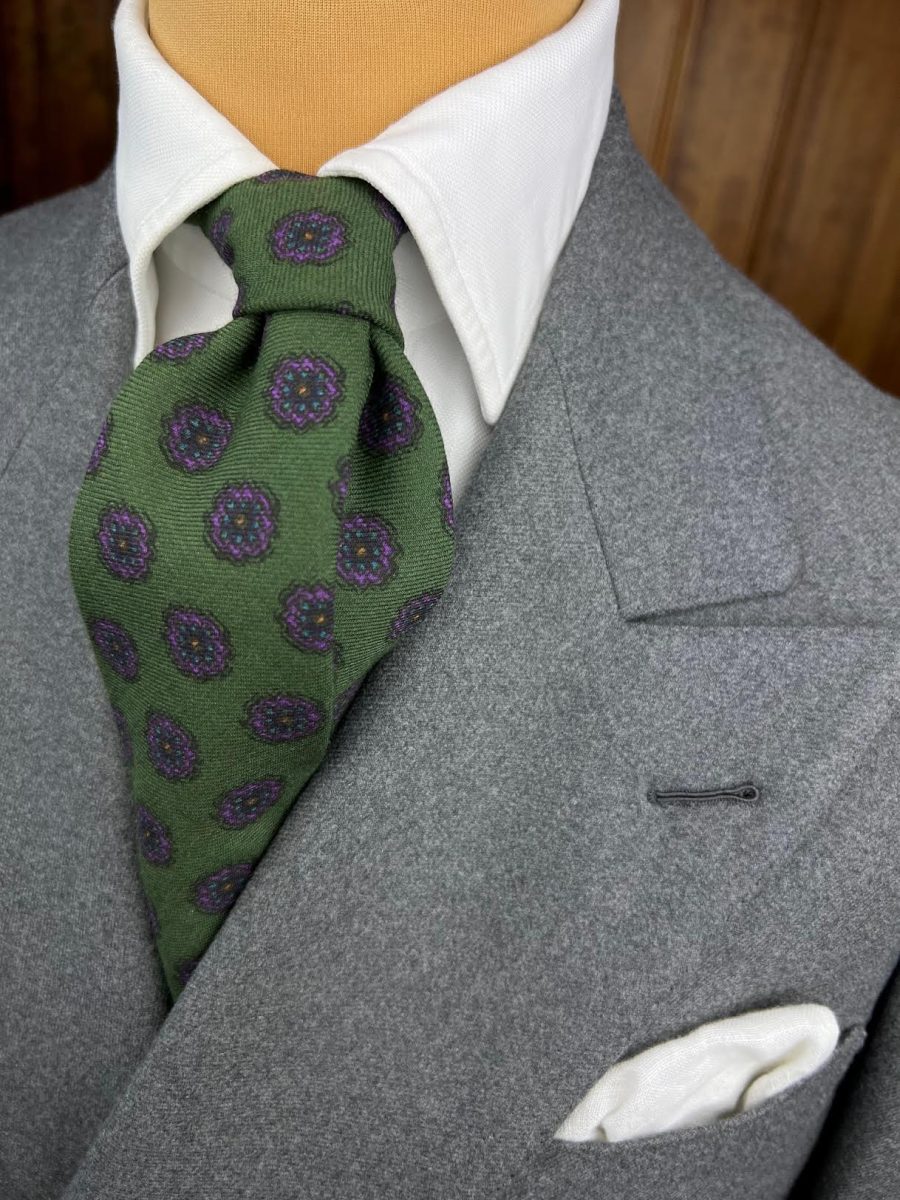 Handmade Vintage Tie #1725 - Image 6