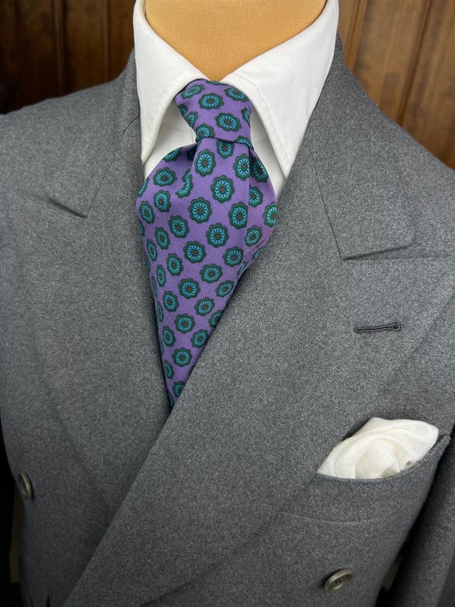 Handmade Vintage Tie #1731 - Image 5