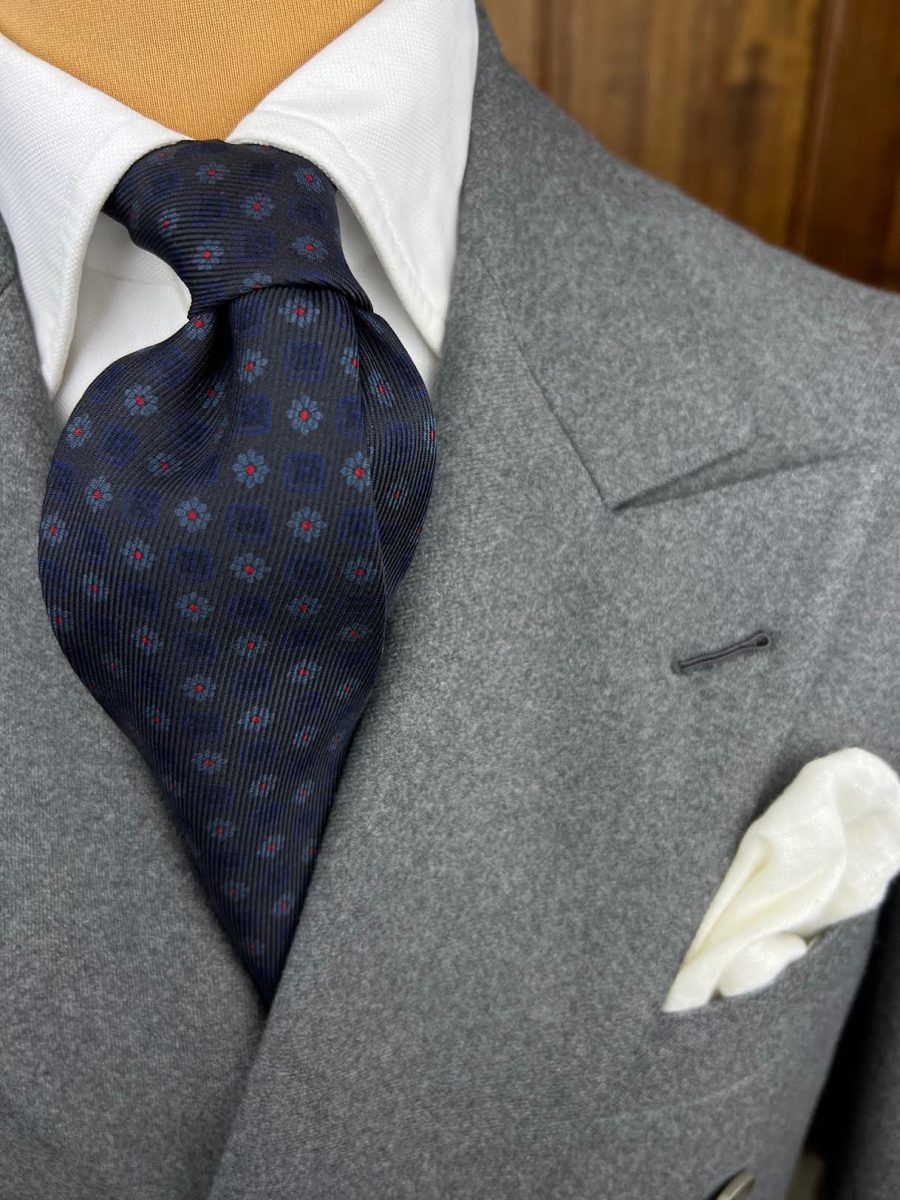 Handmade Vintage Tie #1733 - Image 5