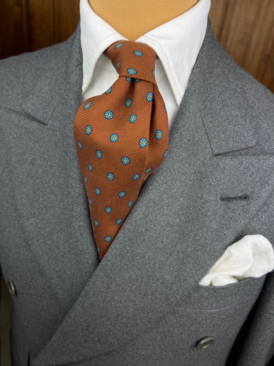 Handmade Vintage Tie #1734 - Image 7