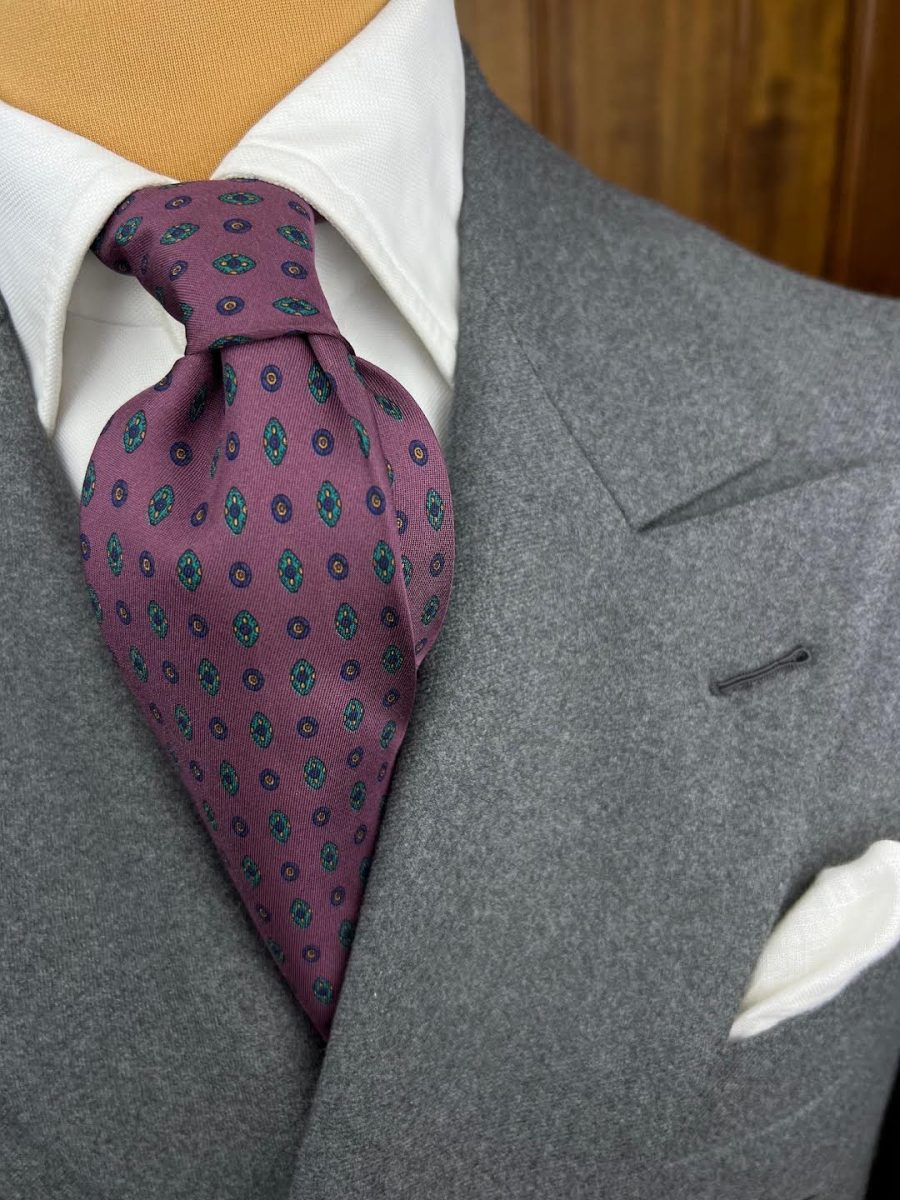 Handmade Vintage Tie #1754 - Image 6