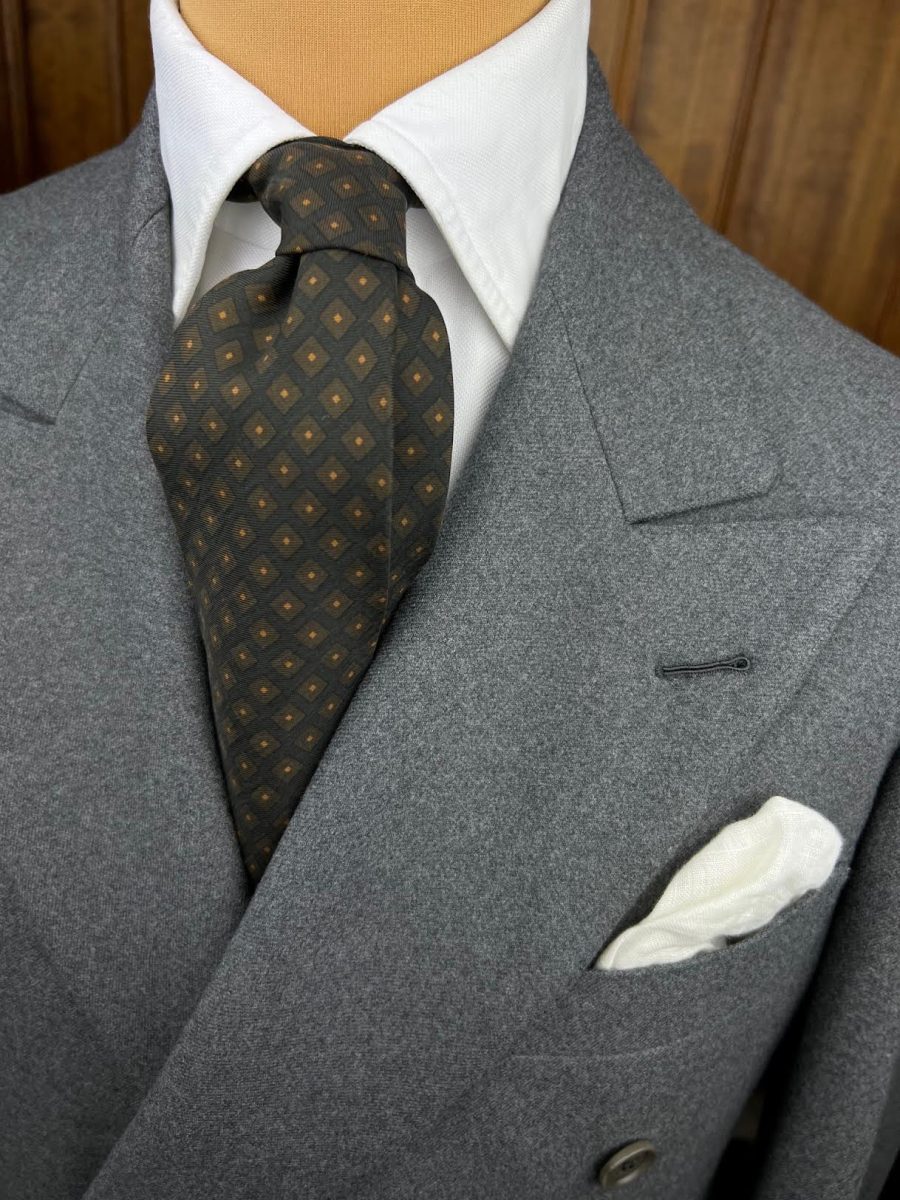 Handmade Vintage Tie #1765 - Image 5