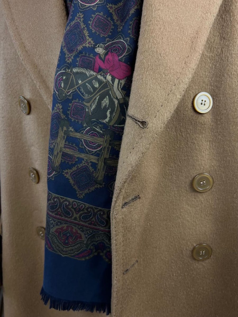 Handmade Vintage Scarf #2084