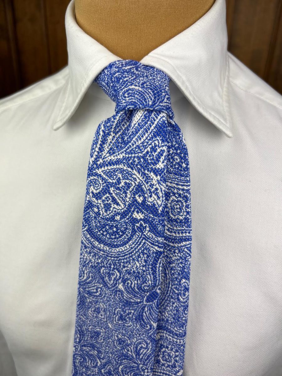 Handmade Lined Tie #8038 - Image 2