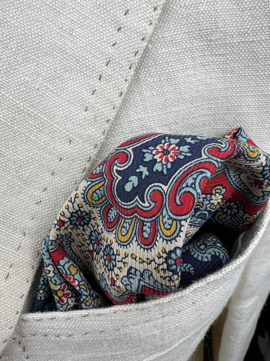UNIQUE POCKET-SQUARE #3076 - Image 3
