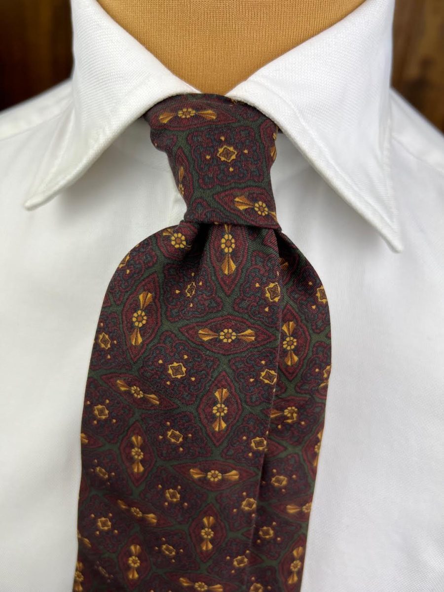 Handmade Vintage Tie #2128 - Image 2
