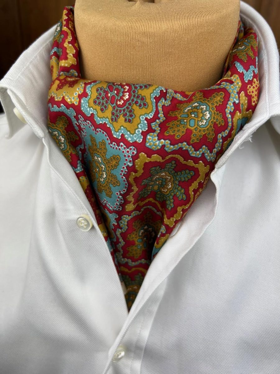 Handmade Vintage Ascot #4013 - Image 3