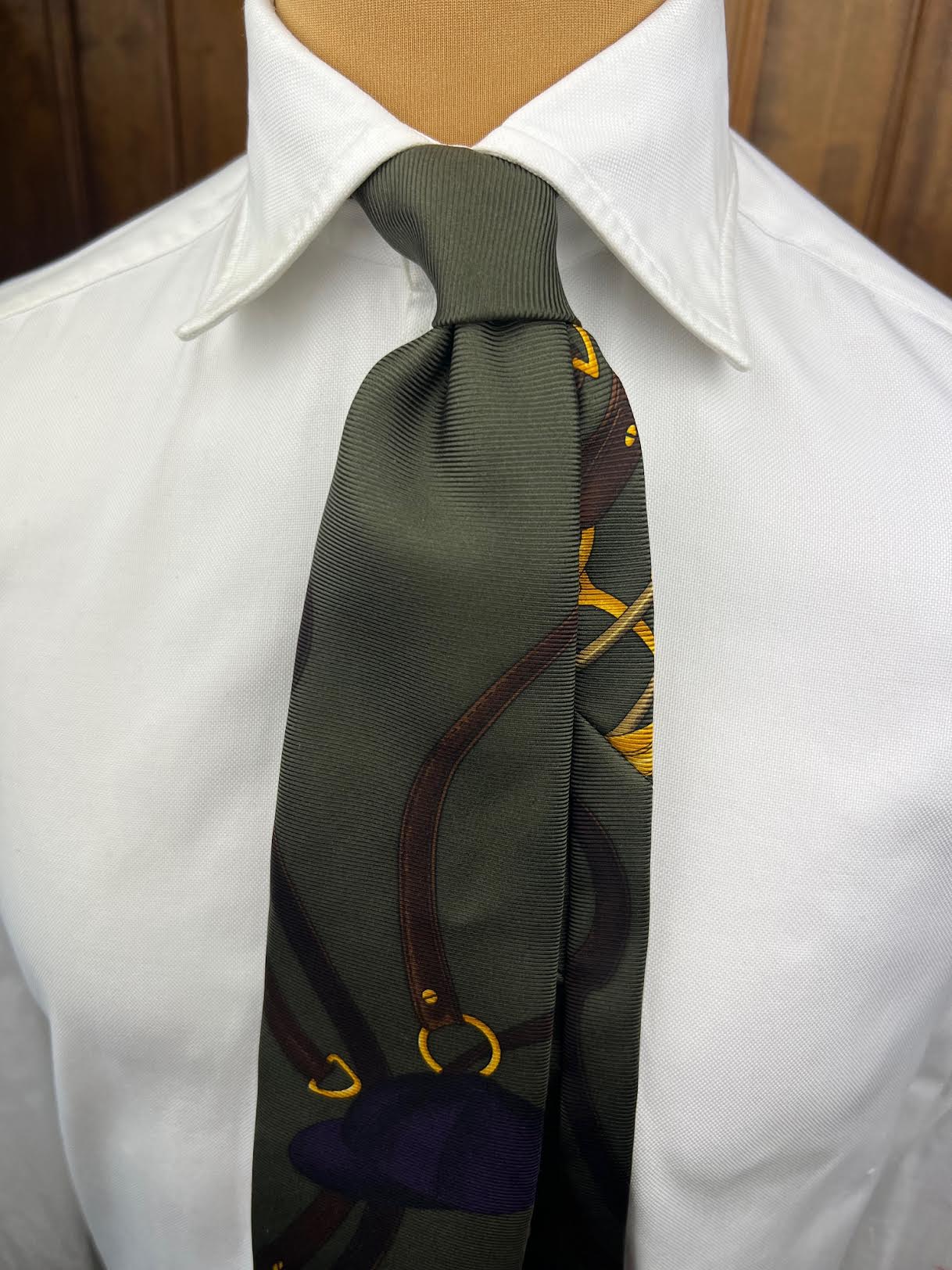 Handmade Vintage Tie #2320 - Image 4