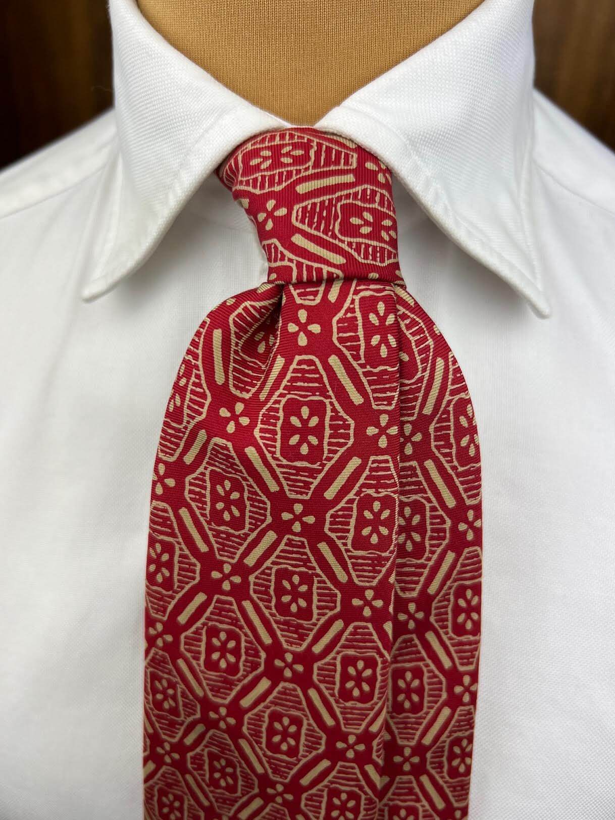 Handmade Vintage Tie #2339 - Image 4